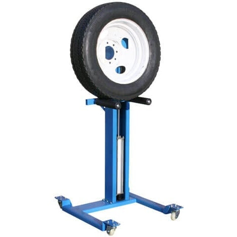 Atlas 180 LB. Capacity Offset Pneumatic Portable Wheel Lift with Wheel