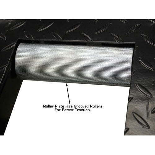 Atlas ACL Motorcycle Lift w/ Roller Plate closeup