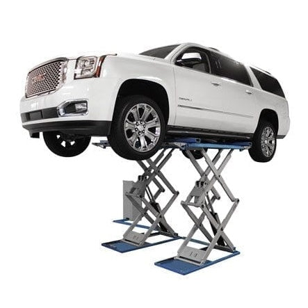 Atlas SLP9K 9,000 lb Full-Rise Lift with car