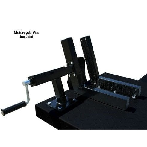 Atlas HI-RISE 1500 Motorcycle/ATV Lift with motorcycle vise