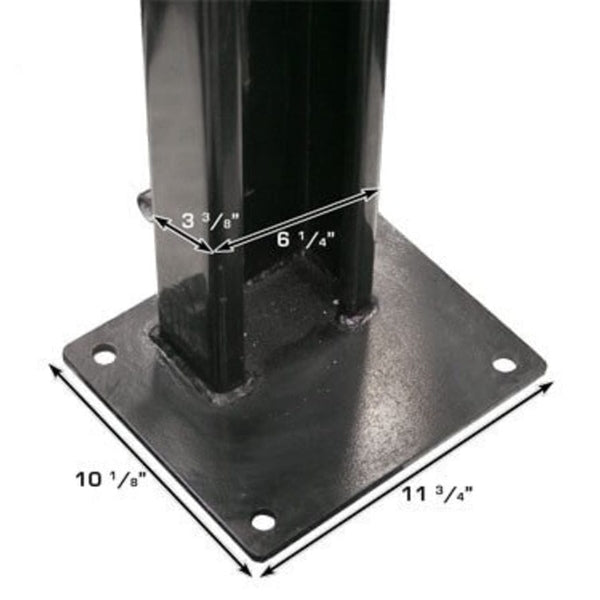 Atlas Garage PRO8000 8,000 lb 4-Post Lift Post dimensions