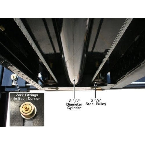 Atlas Garage PRO8000 8,000 lb 4-Post Lift zerk