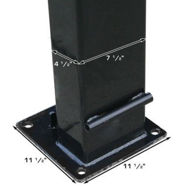 Atlas Garage PRO9000 9,000 lb 4-Post Lift base dimensions