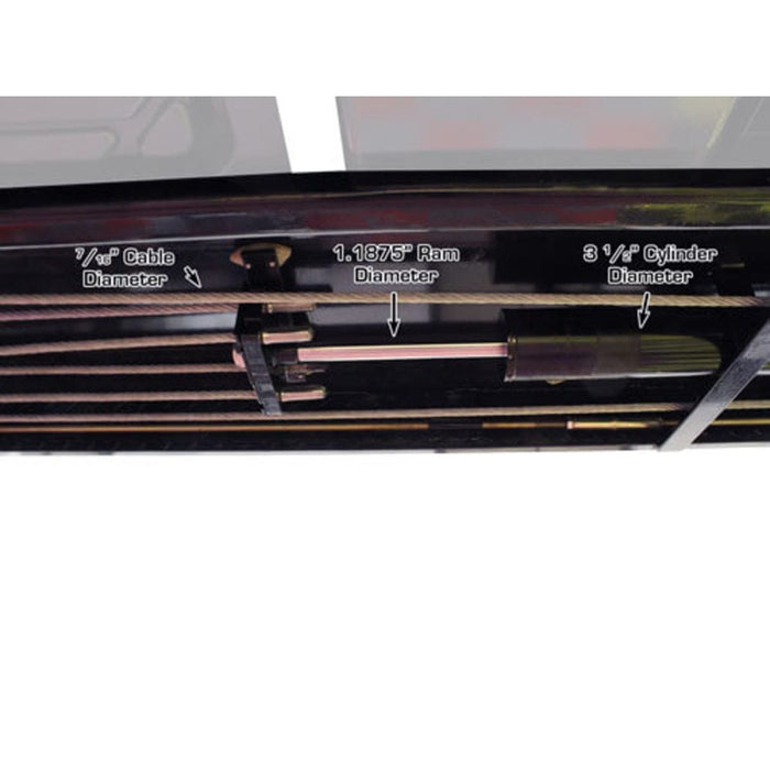 Atlas Garage PRO9000 9,000 lb 4-Post Lift with cable, ram and cylinder diameter