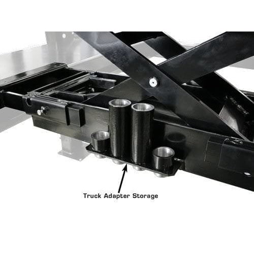 Atlas PRO9000 4 Post Lift + RJ35 Sliding Jacks Combo with truck adapter storage