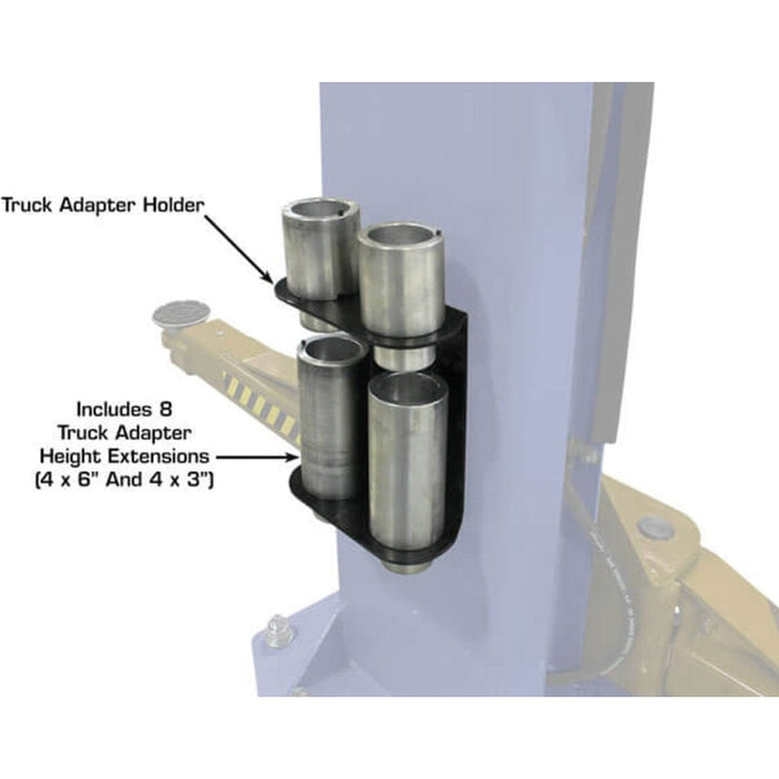 Atlas Platinum PVL10 ALI Certified 10,000 lb Overhead 2 Post Lift with truck adapter holder
