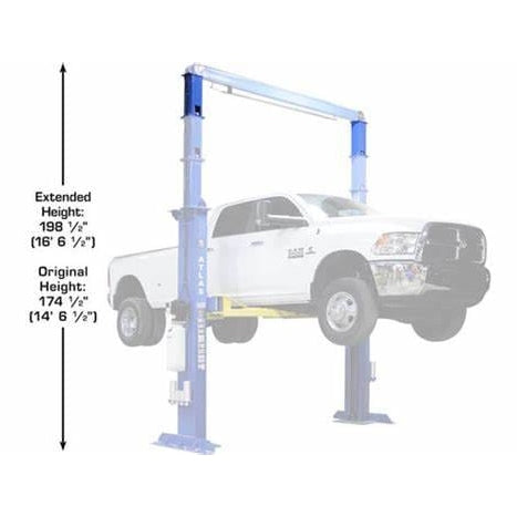 Atlas Platinum PVL15 Height Extension Kit with car