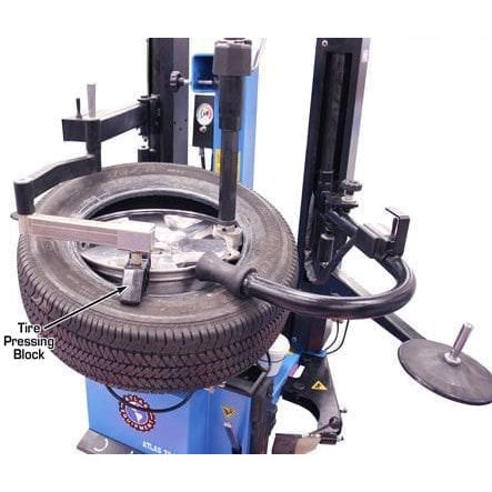 Atlas TC229DAA Rim-Clamp Tire Changer w/ Dual Assist Arms with tire pressing block