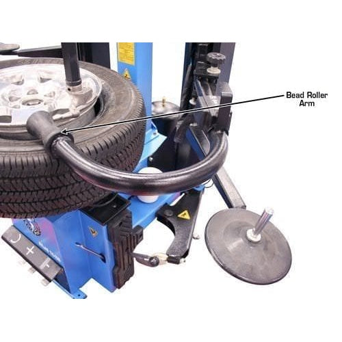 Atlas TC229DAA Rim-Clamp Tire Changer w/ Dual Assist Arms with bead roller arm