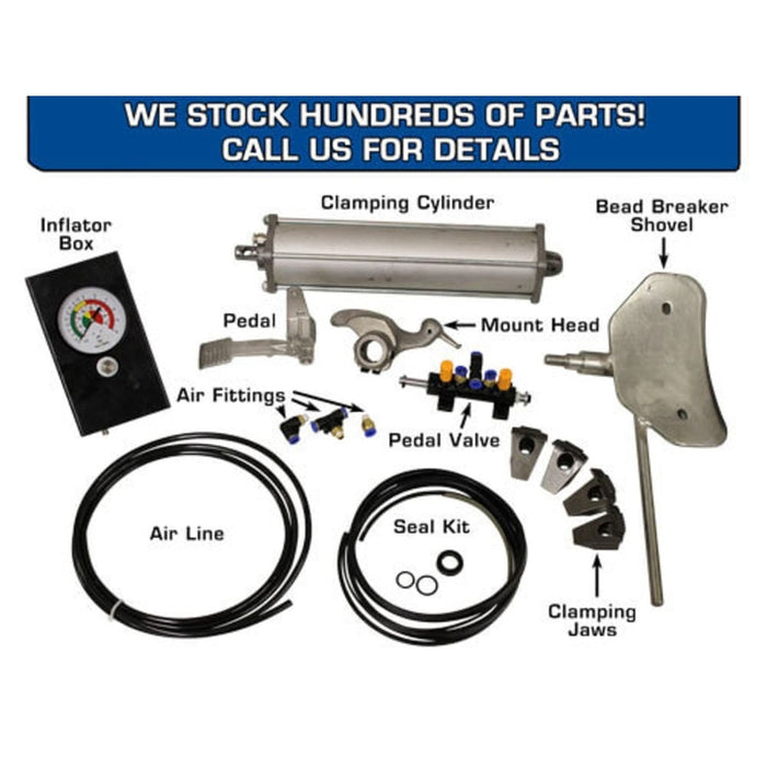 Atlas TC289DAA Extra Large Rim-Clamp Tire Changer w/ Dual Assist Arms parts