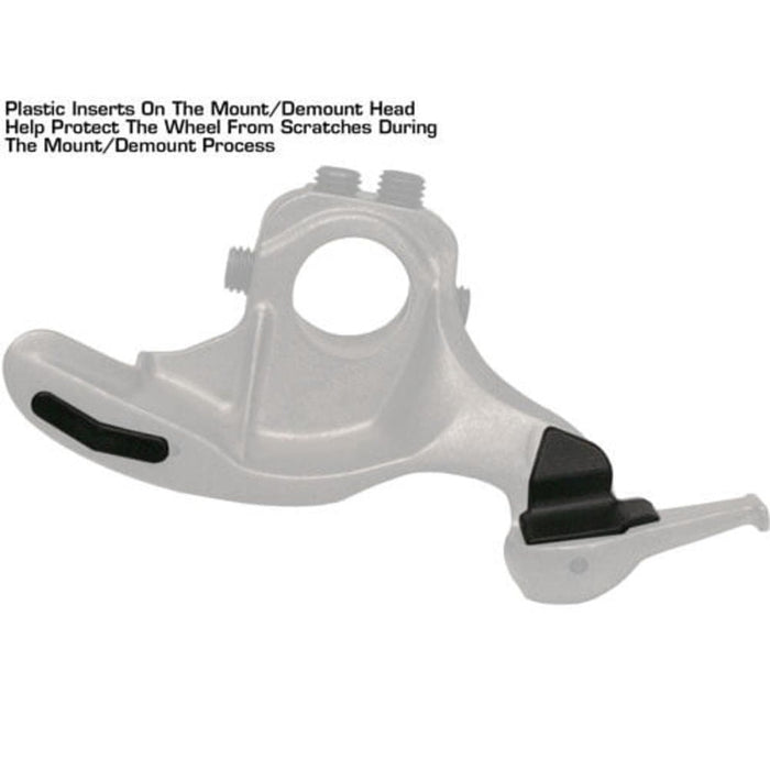 Atlas TC289DAA Extra Large Rim-Clamp Tire Changer w/ Dual Assist Arms with plastic insert