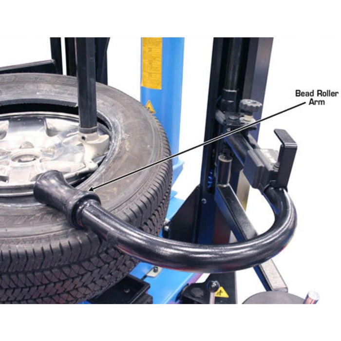 Atlas TC289DAA Extra Large Rim-Clamp Tire Changer w/ Dual Assist Arms with bead roller arm