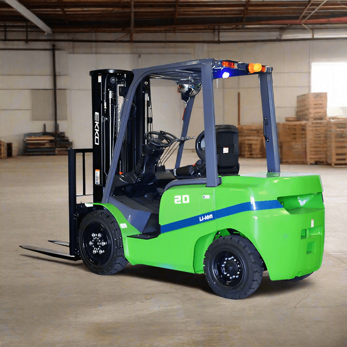 EKKO EK20GT-LI 4 Wheel Electric Forklift, 4000 lbs Cap., 185" Lift Ht-