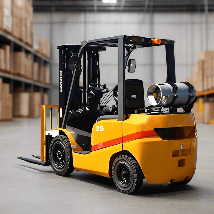 EKKO EK25TLP Forklift with solid pneumatic tires 5000 lbs., cap.-
