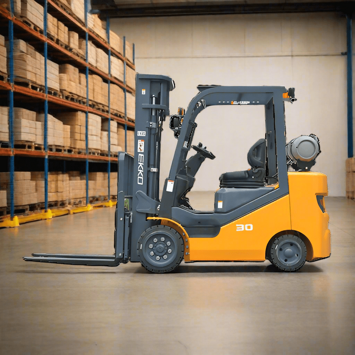 EKKO EK30SLP Forklift with Pattern Cushion (LPG) 6000 lbs-