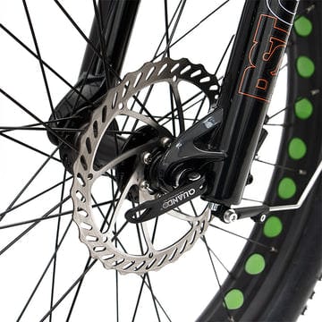 Eunorau FAT-HD Fat Tire Electric Mountain Bike brake