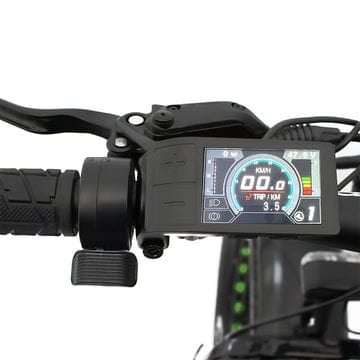 Eunorau FAT-HD Fat Tire Electric Mountain Bike lcd display