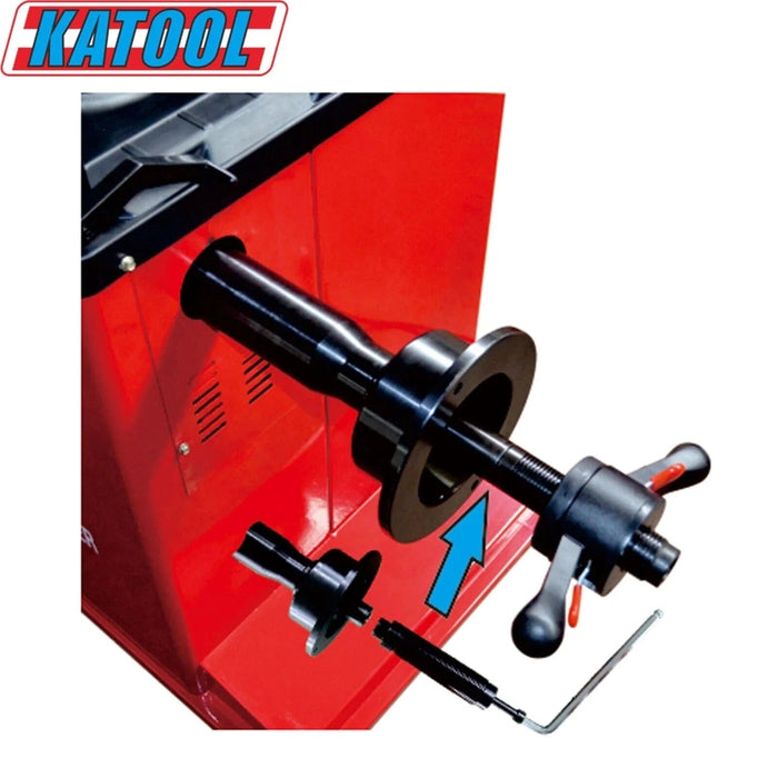 Katool Tire Changer KT-T850 & Wheel Balancer KT-B700 Combo lock mechanism