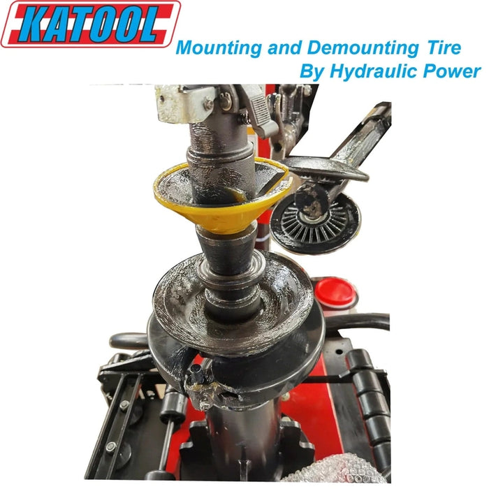 Katool KT-T900 & KT-B760 Tire Changer & Wheel Balancer Combo Components