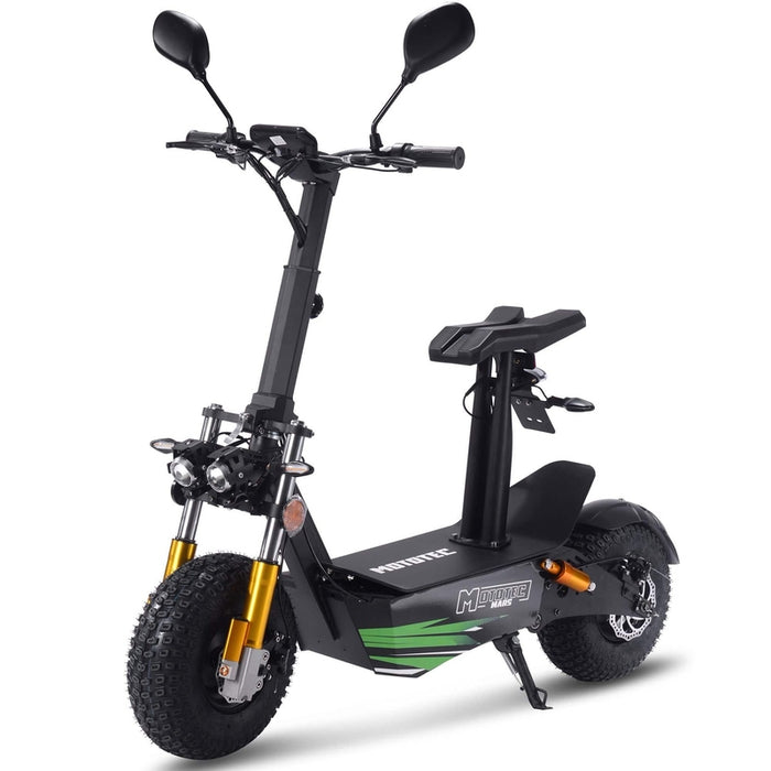 MotoTec Mars 60v 3500w Lithium Electric Scooter | My Garage Supplies
