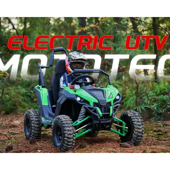 MotoTec Raider Kids UTV 48v 1200w Full Suspension | My Garage Supplies