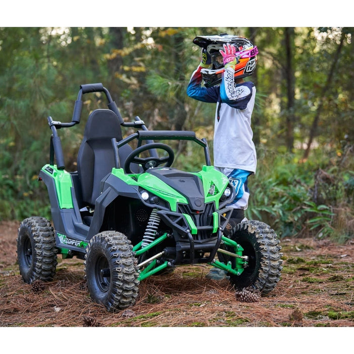 MotoTec Raider Kids UTV 48v 1200w Full Suspension | My Garage Supplies