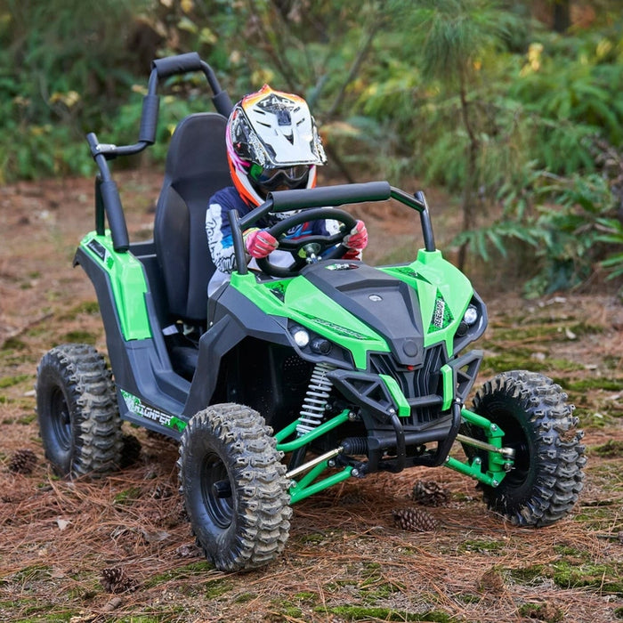 MotoTec Raider Kids UTV 48v 1200w Full Suspension | My Garage Supplies