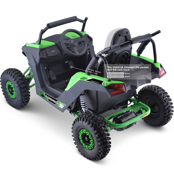 MotoTec Raider Kids UTV 48v 1200w Full Suspension | My Garage Supplies