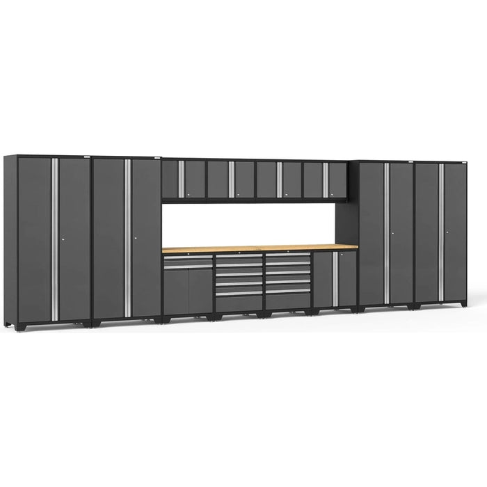 NewAge Pro 3.0 Series 14-Piece Garage Cabinet Set With Multi-Function Cabinet-