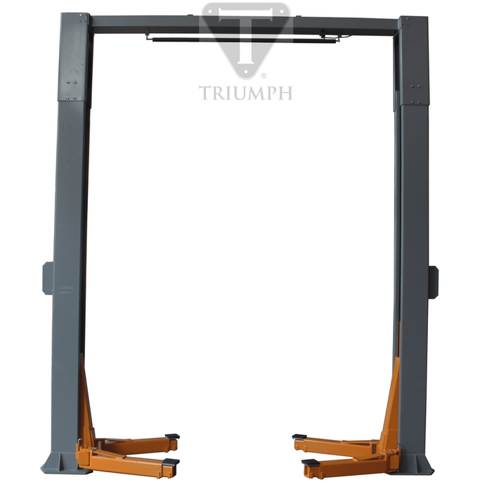 Triumph | NTO-15 15,000 lb Two Post Auto Lift Front View