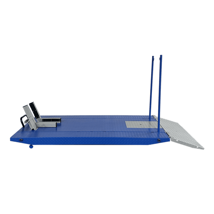 Tuxedo M-1500C-HR 1,500 lb High Rise Motorcycle Lift Bench on idle