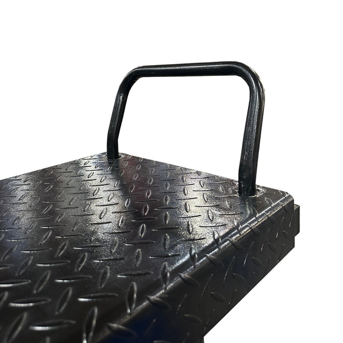 Tuxedo SP-6K-SS 6,000 lb Single Post Storage Lift- stop rod