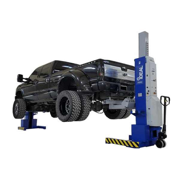 iDEAL MSC-18K-X-236 Mobile Column Lift, Two Column Set, 36,000 lbs. ALI Certified with truck