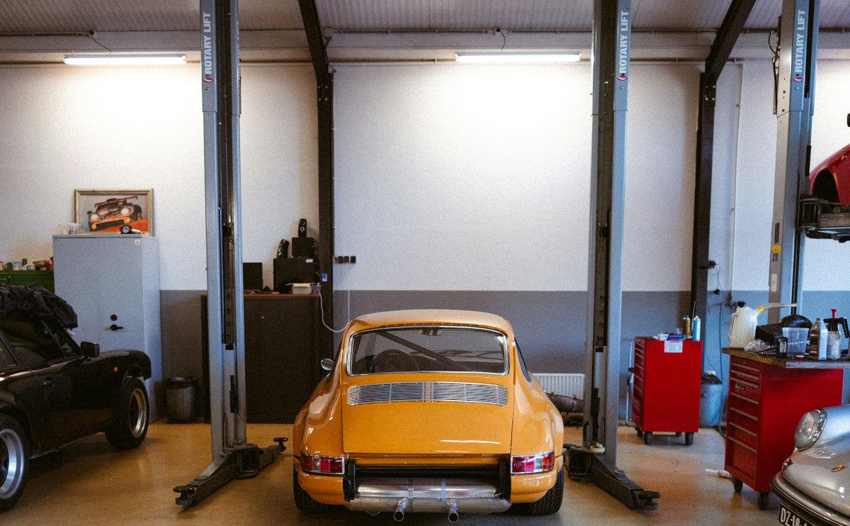 how to position a car on a 2 post lift