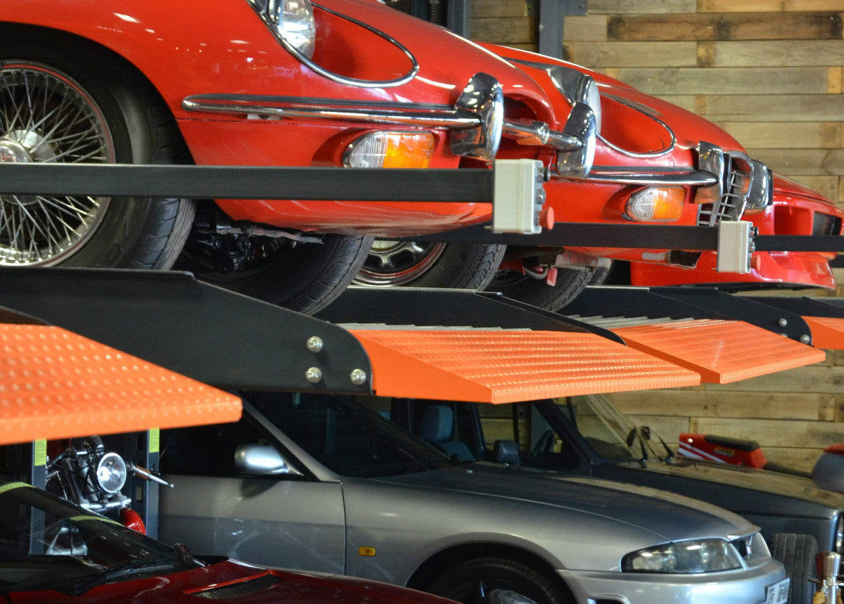 how wide is a two post car lift