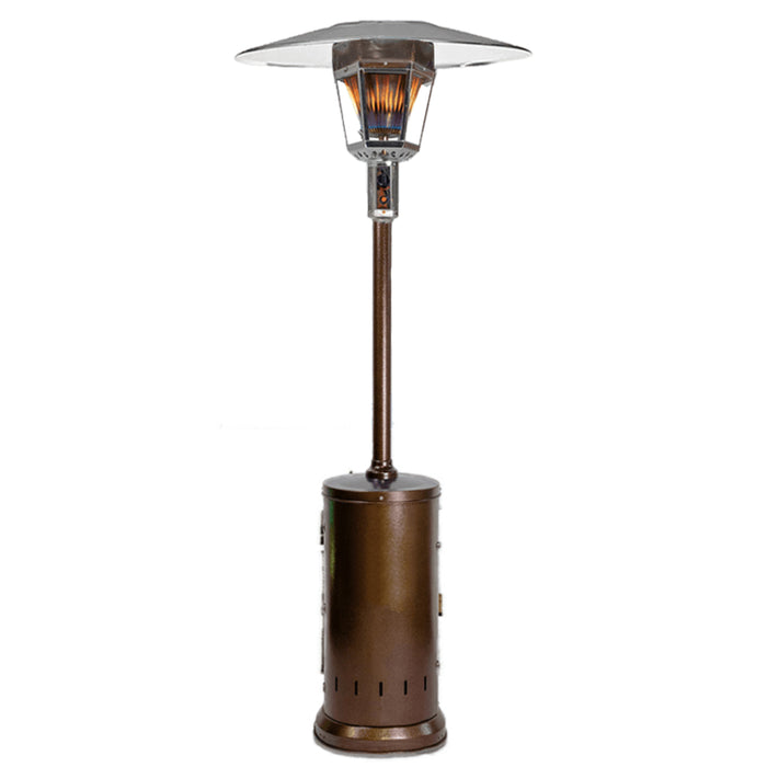 RADtec | 96" Real Flame Natural Gas Patio Heater - Antique Bronze Finish (40,000 BTU)