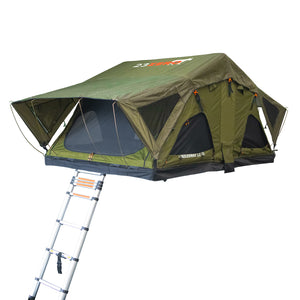 23Zero Breezeway 62 2.0 Soft-Shell Rooftop Tent with Nets Open