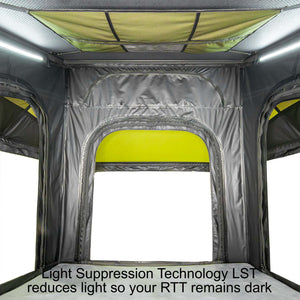 23Zero Kabari XL Wedge Hardshell Rooftop Tent Light Suppression Technology