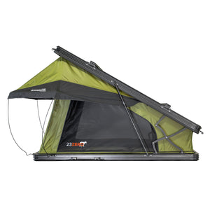 23Zero Kabari XL Wedge Hardshell Rooftop Tent in Left Side View