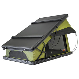 23Zero Kabari XL Wedge Hardshell Rooftop Tent in Right Rear View