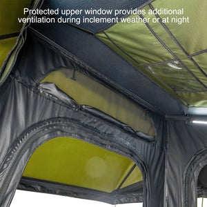 23Zero Kabari XL Wedge Hardshell Rooftop Tent Ventilation