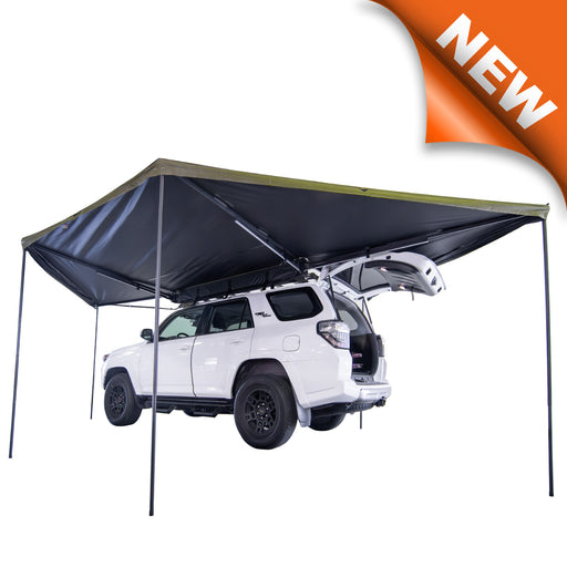 23Zero Peregrine PRO 5 Arm 270 Degree Awning Deployed