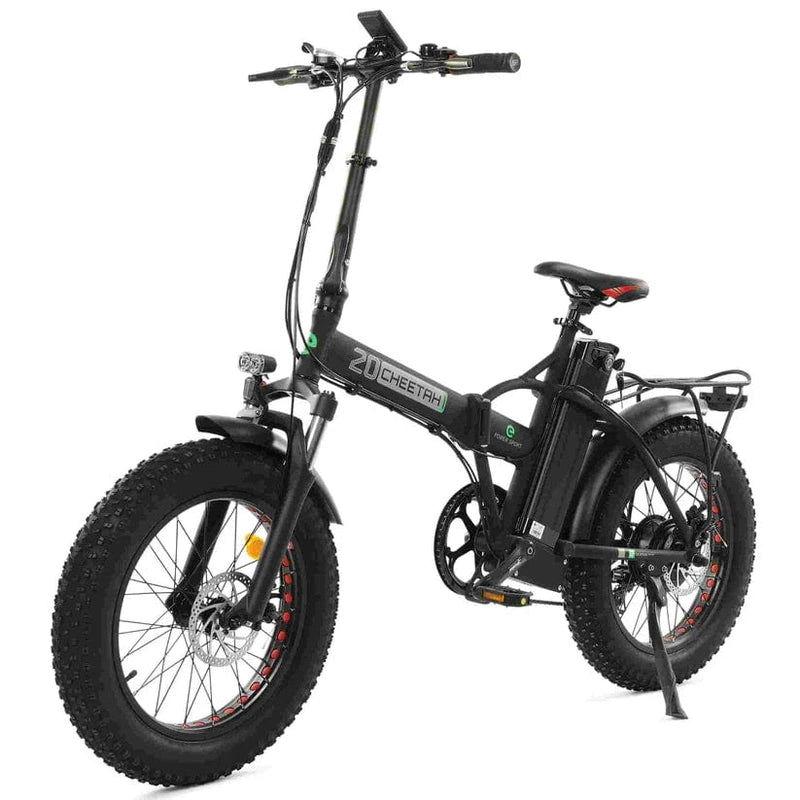 Ecotric 48V Fat Tire Portable and Folding Electric Bike with Color LCD — My Garage Supplies