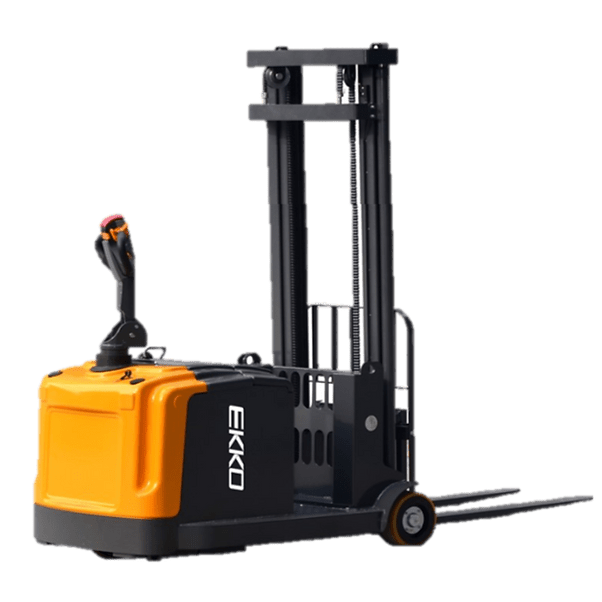 EKKO EK14-130 Counterbalanced Walkie Stacker 3300 lb Cap., 130" Height