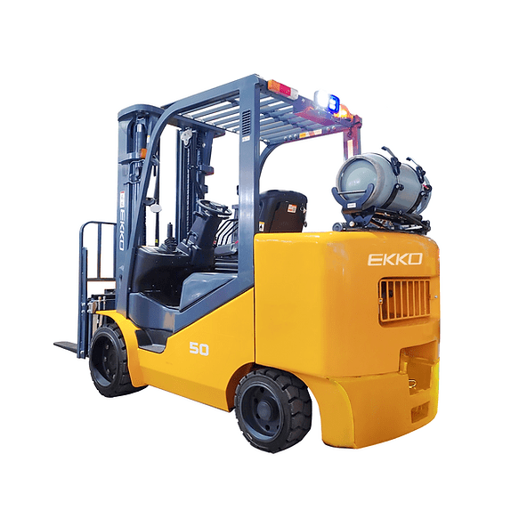 EKKO EK50LP Forklift (LPG) 10,000 lbs cap, 185" Lift Height