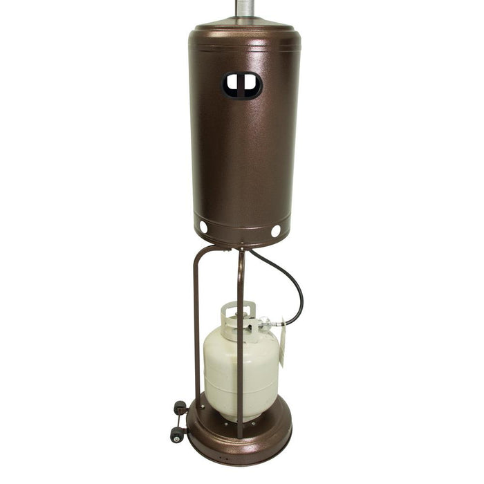 RADtec | 96" Real Flame Natural Gas Patio Heater - Antique Bronze Finish (40,000 BTU)