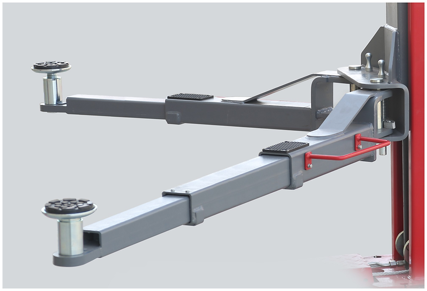 Aston 12000 lbs. 2 Post Car Lift Symmetric Overhead Single Point Lock Release