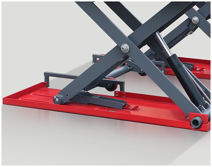 Aston Mid-Rise Scissor Lift 6600lbs 47" Electric Lock Release 110v ASL-MR6647