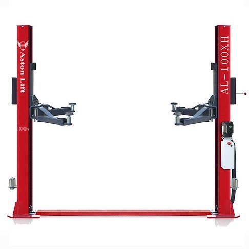 Aston 2-Post Car Lift 10000 lbs. Single Point Lock Release AL-100XH