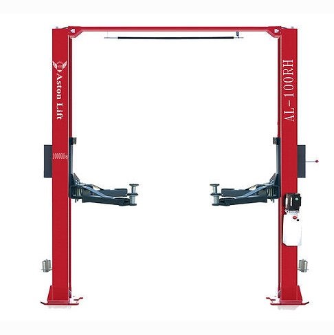 Aston 2-Post Car Lift 10000lbs. Symmetric Single Point Lock Release AL-100RH